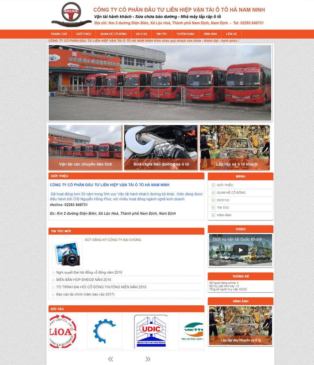 Dự án Ô Tô Vận Tải Hà Nam Ninh