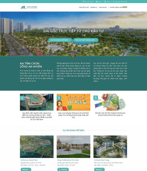 Mẫu dự án bất động sản Ann Home