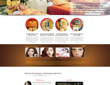 Dự án thẩm mỹ viện Trung Anh