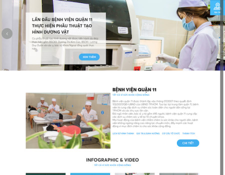 Dự án bệnh viện Quận 11