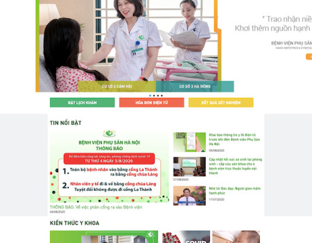Dự án bệnh viện Phụ Sản Hà Nội