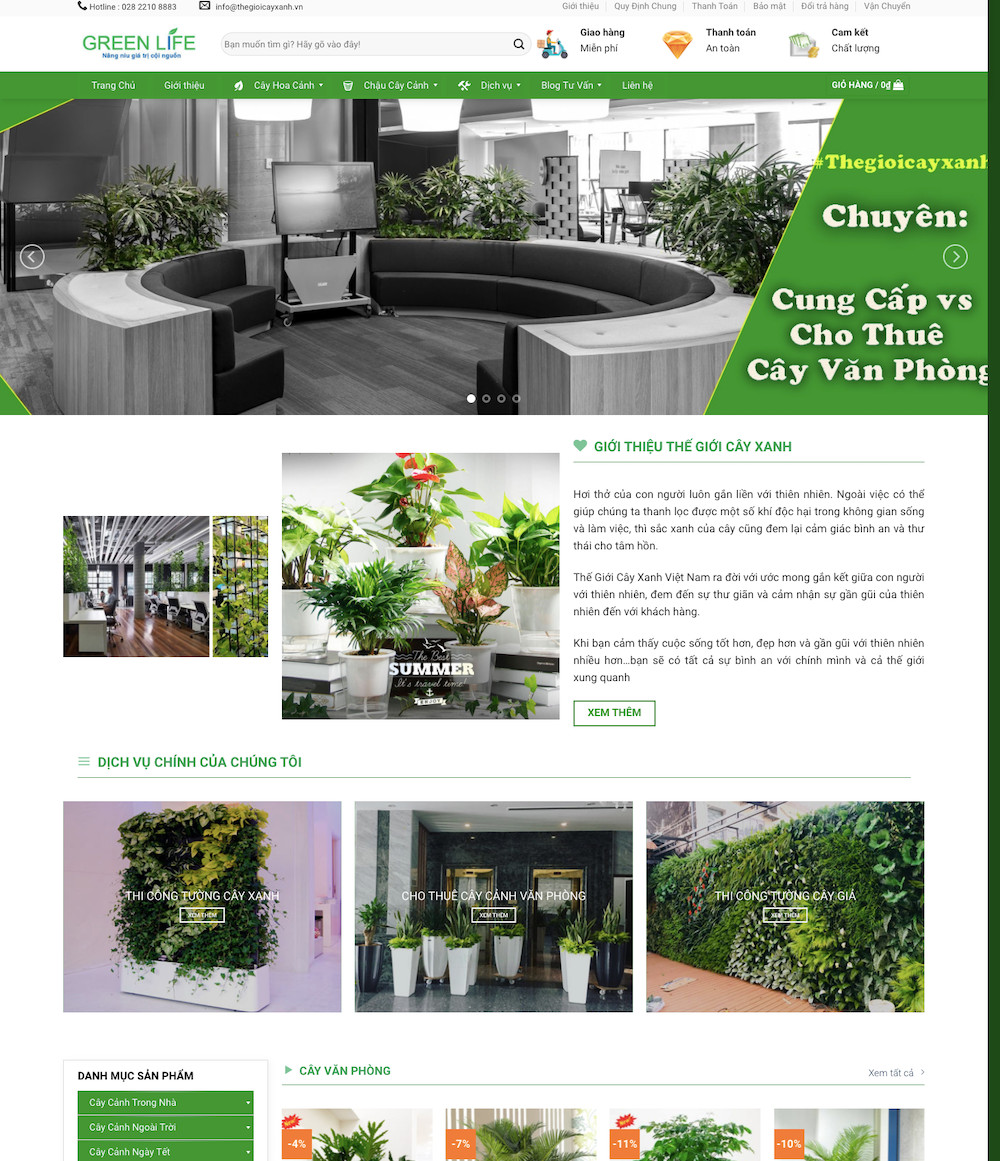 Dự án Thế Giới Cây Xanh