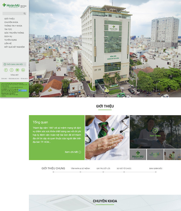 Dự án bệnh viện Hoàn Mỹ Sài Gòn