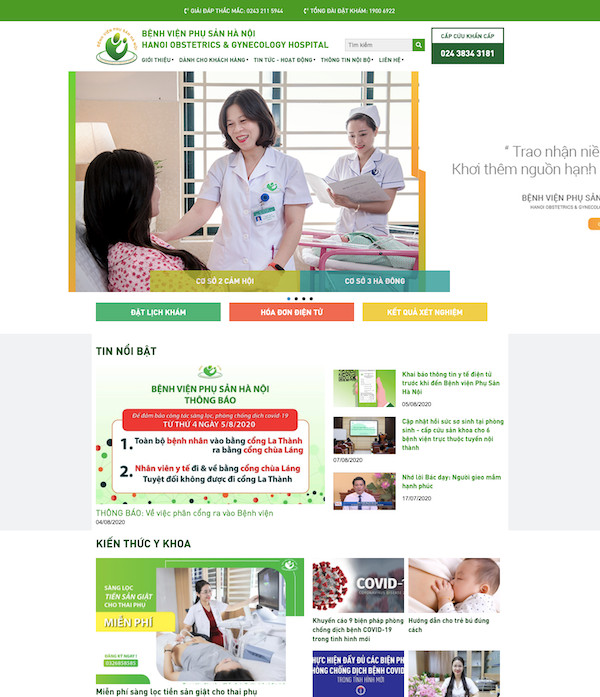 Dự án bệnh viện Phụ Sản Hà Nội