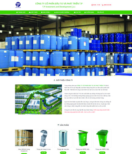 Dự án Thiết Bị Rác Thải