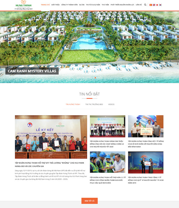 Dự án Tập đoàn Hưng Thịnh