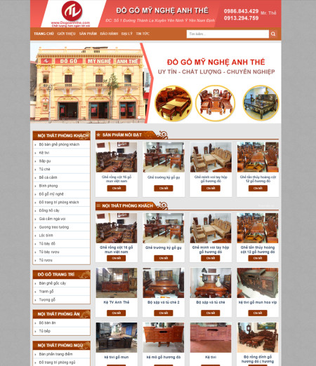Dự án Đồ Gỗ Anh Thế