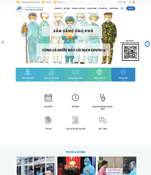 Dự án bệnh viện Da Liễu Trung Ương
