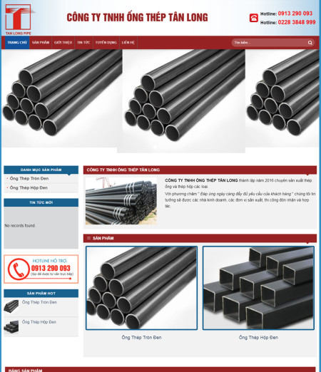 Dự án Ống Thép Tân Long