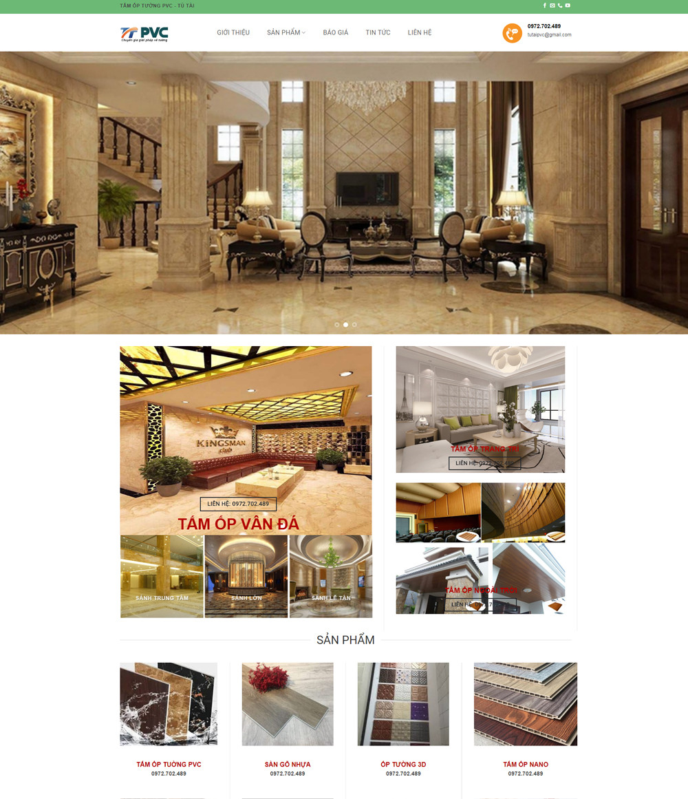 Dự án Ốp tường Tú Tài PVC