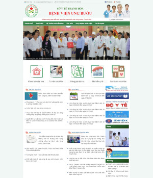 Mẫu dự án bệnh viện Ung Bướu Thanh Hoá