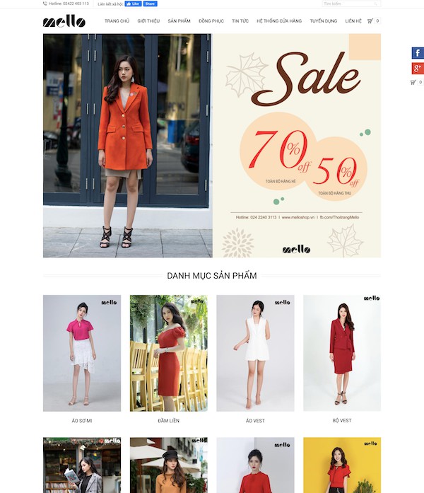 Dự án thời trang Mello