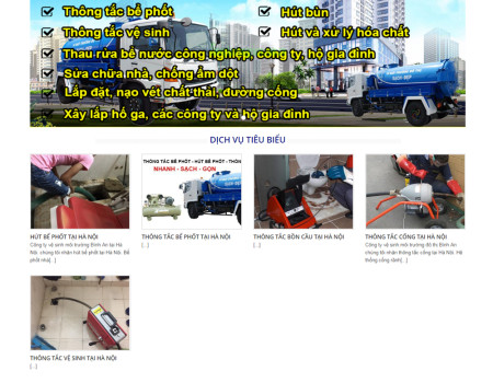 Dự án thông tắc bể phốt Bình An