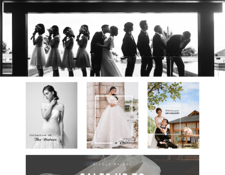 Dự án áo cưới Nicole