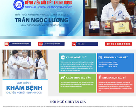 Dự án bệnh viện Nội Tiết Trung Ương
