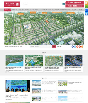 Mẫu dự án bất động sản Cát Tường Hưng Vượng