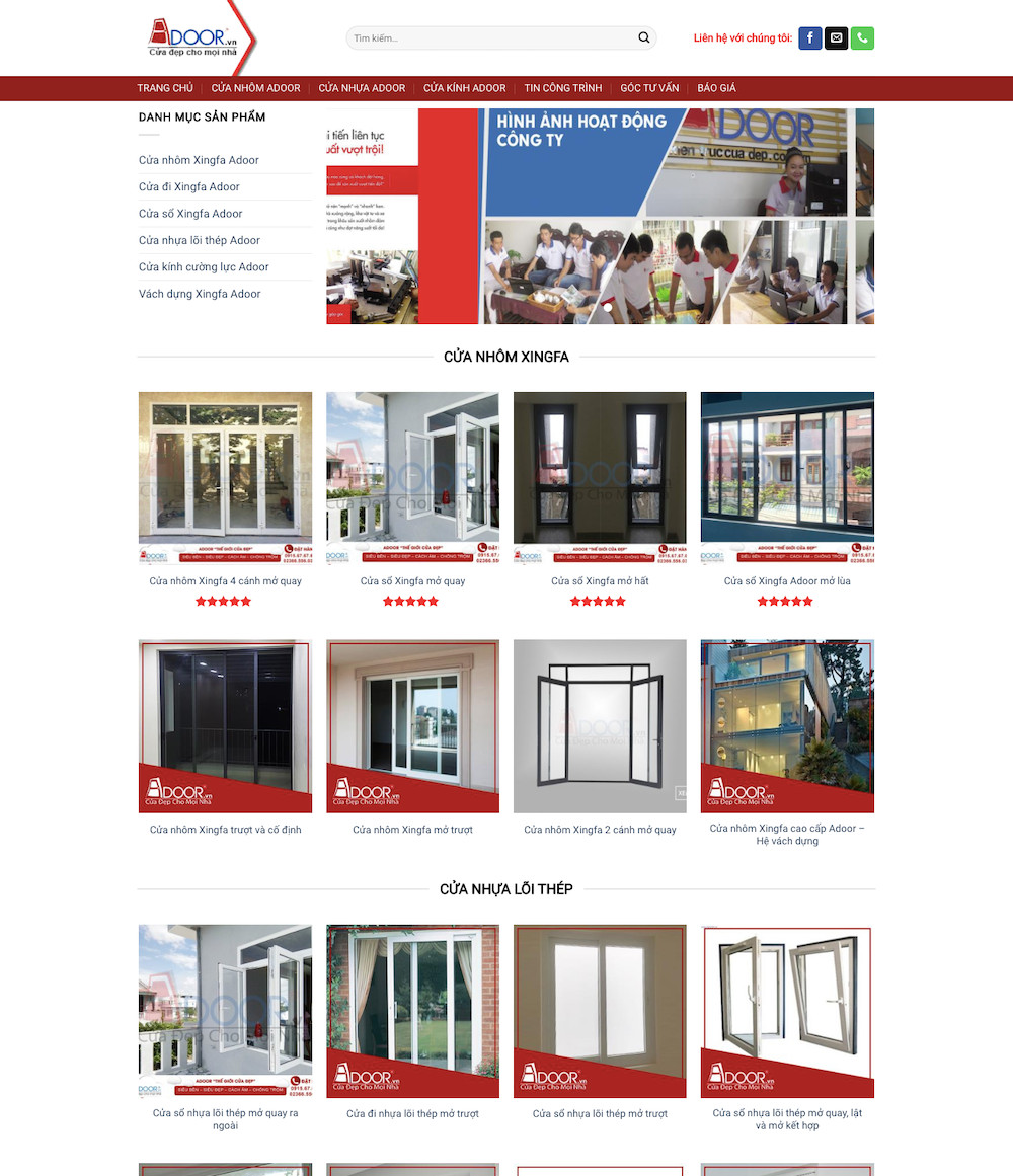 Dự án cửa đẹp Adoor