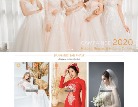 Dự án váy cưới Hương Bridal