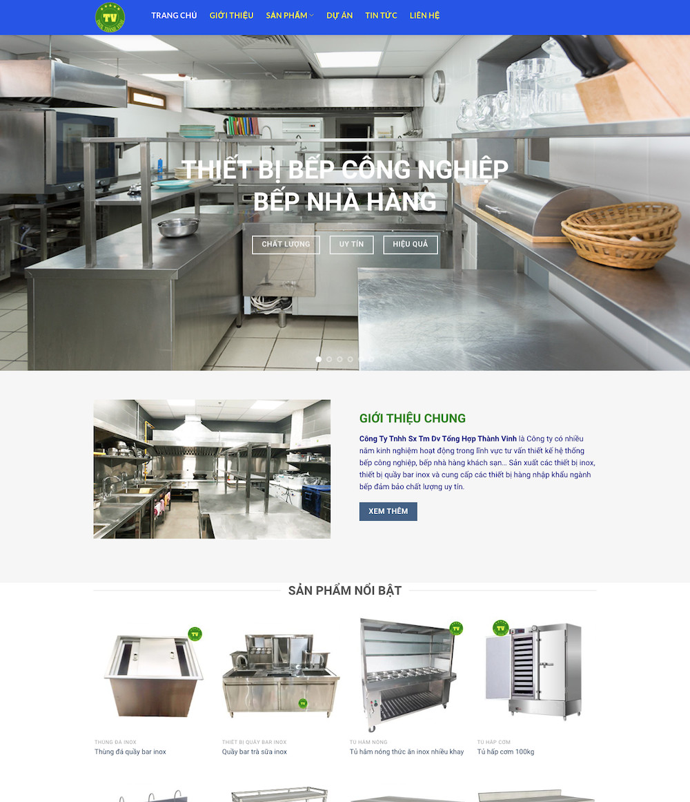 Dự án inox Thành Vinh