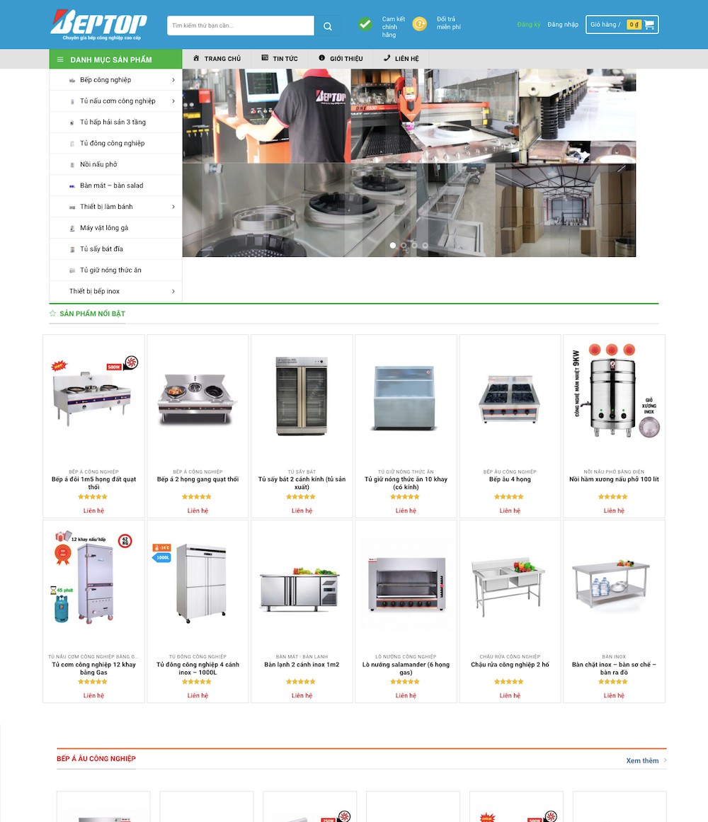 Dự án inox Bếp Tốt