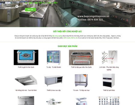Dự án bếp công nghiệp ACC