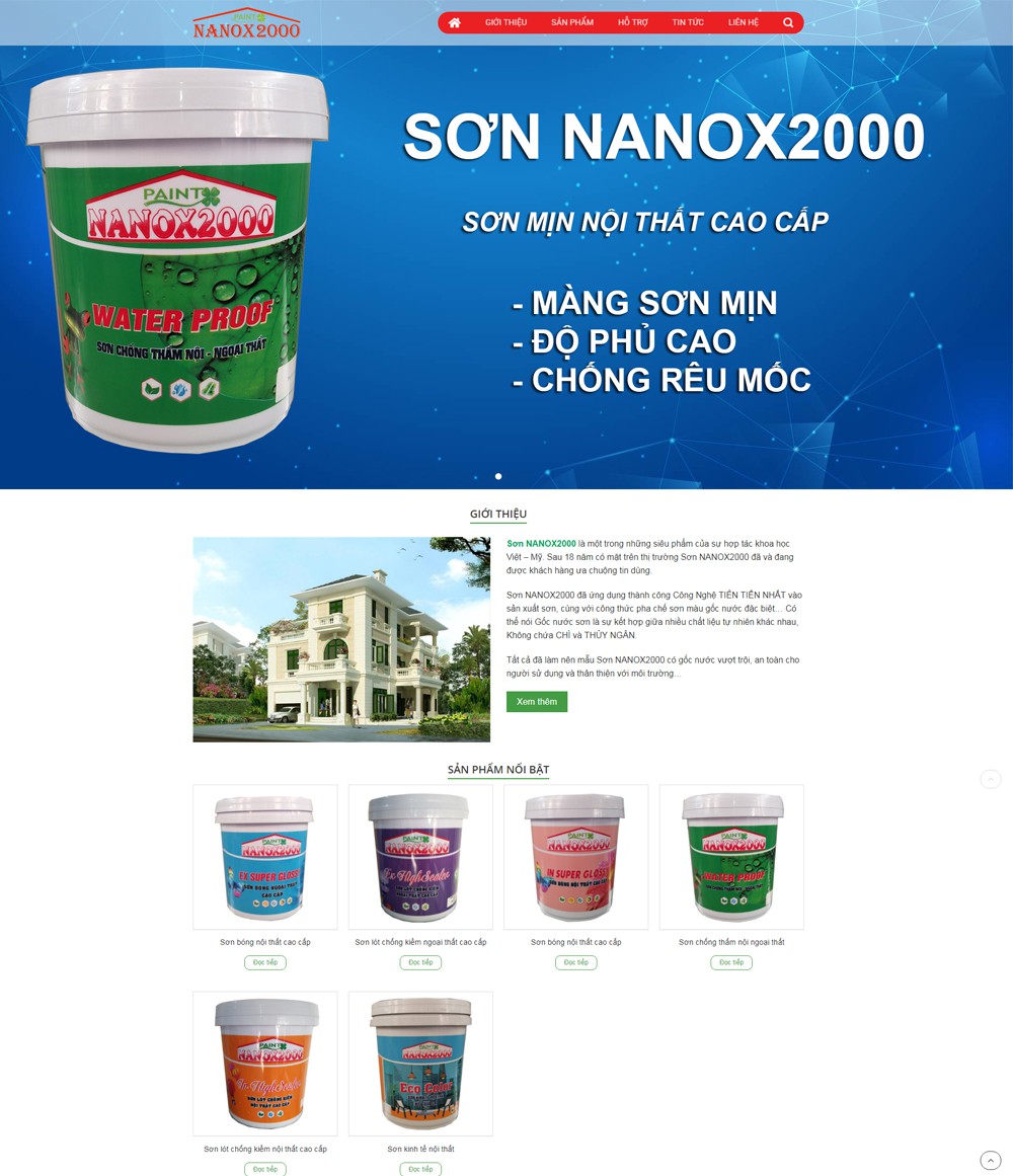 Dự án Sơn Nanox2000