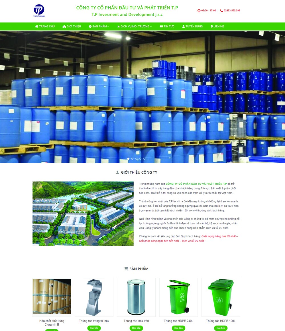 Dự án Thiết Bị Rác Thải