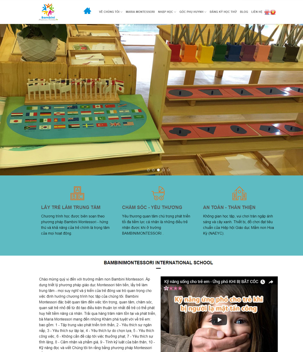 Dự án Mầm Non Bambini