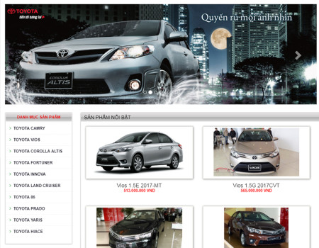 Dự án Toyota Thái Bình