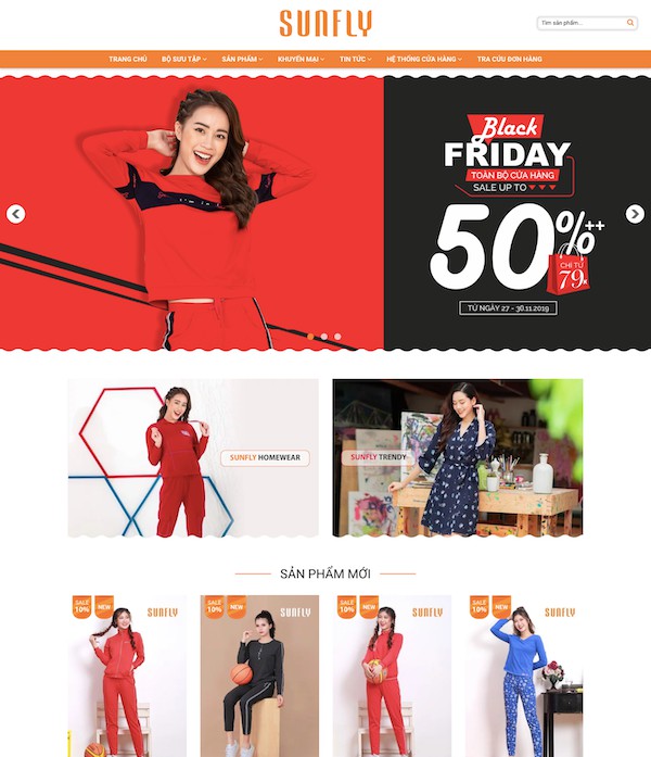 Dự án thời trang Sunfly