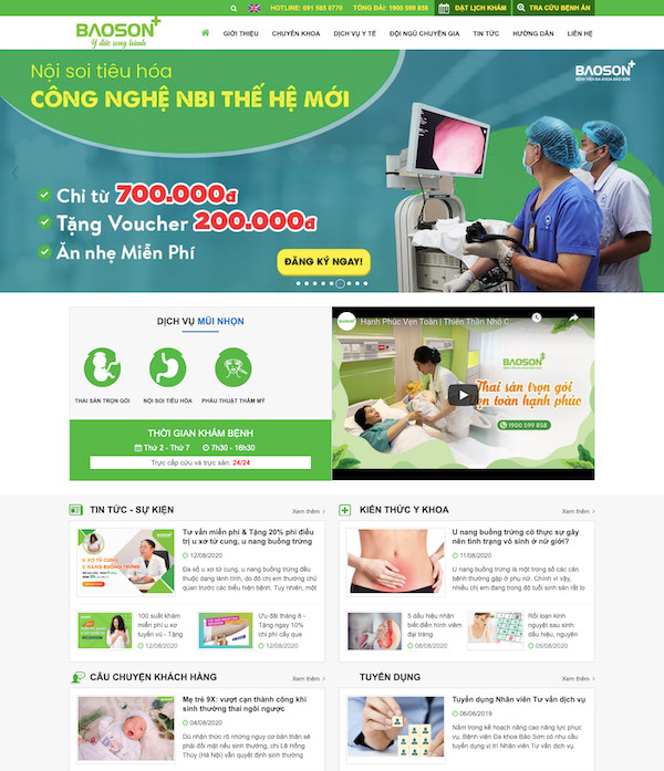 Dự án bệnh viện Đa Khoa Bảo Sơn