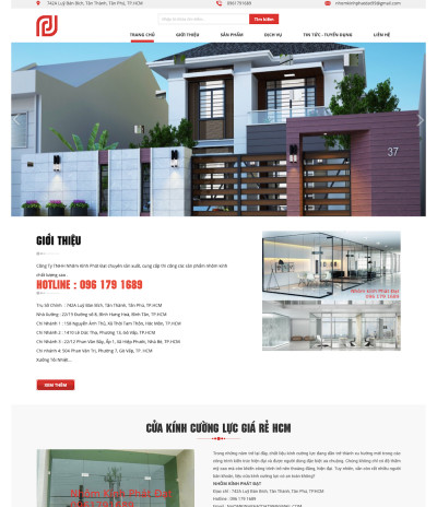 Dự án nhôm kính Phát Đạt