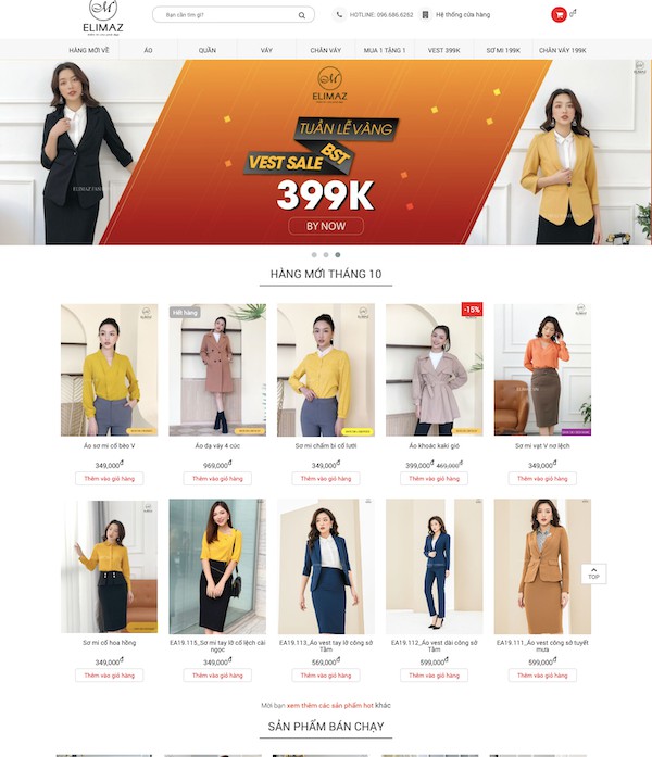 Dự án thời trang Elimaz