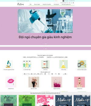 Dự án Mỹ Phẩm Anh Sang