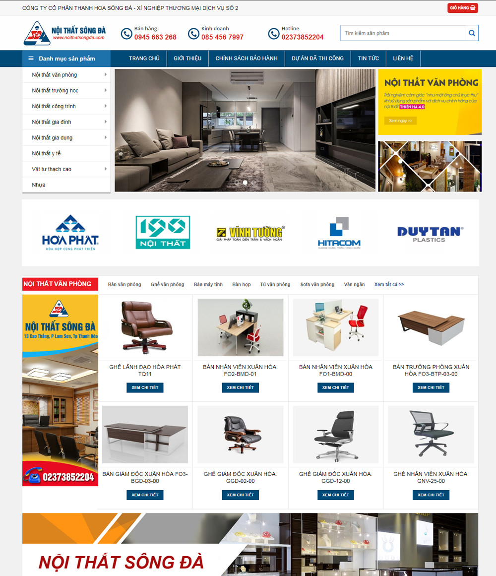 Dự án Nội Thất Sông Đà