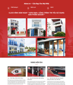 Dự án cửa đẹp Adoor