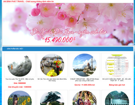 Dự án An Bình Phát Travel