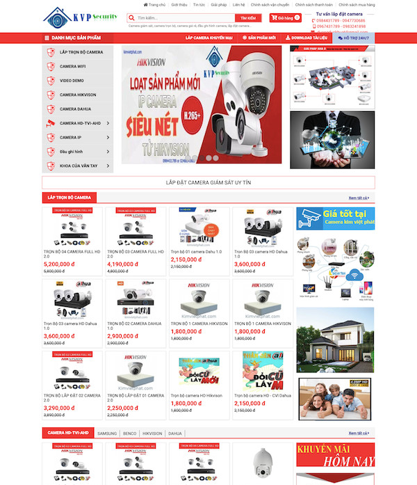 Dự án camera Kim Việt Phát